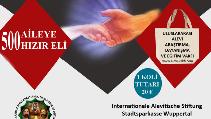 ULUSLARARASI ALEVİ VAKFI’NDAN KARA KIŞTA “UMUT OL” YARDIM KAMPANYASI